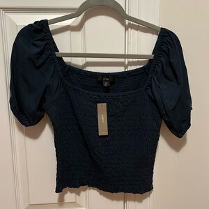 J. Crew navy top